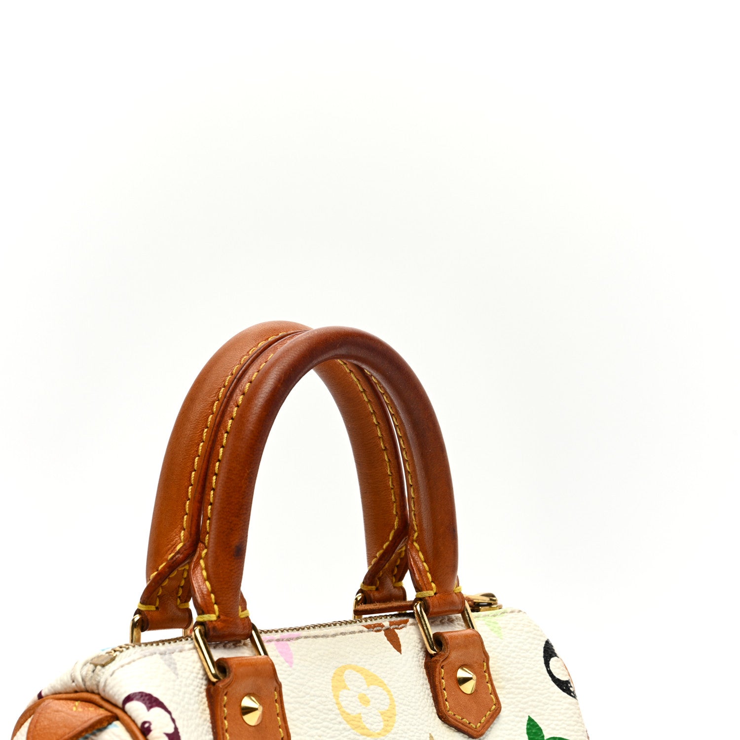Louis Vuitton Monogram Multicolor Mini Sac HL Speedy White 14 of 14