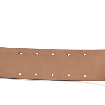 Chanel Metallic Calfskin CC Logo Belt 80 32 Purple 3 of 7