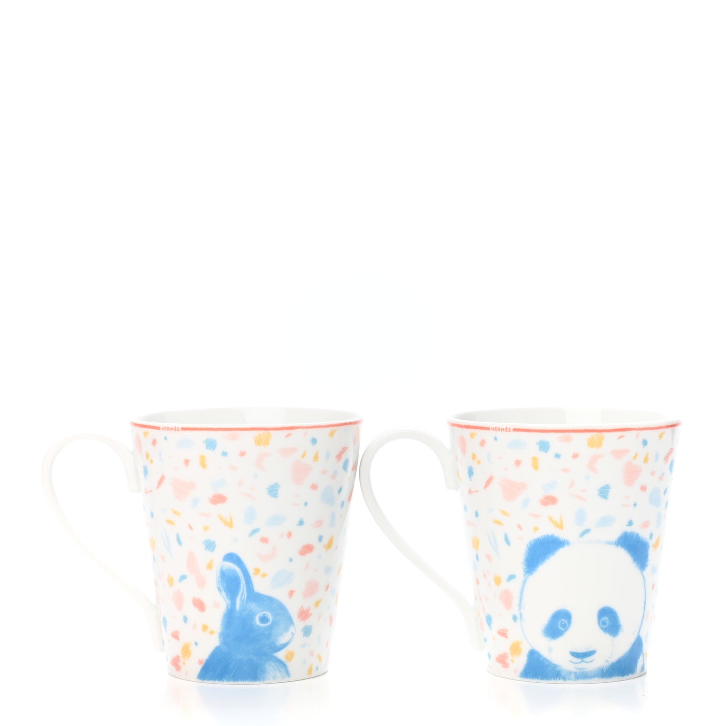 Porcelain Passe-Passe Mug Set of 2