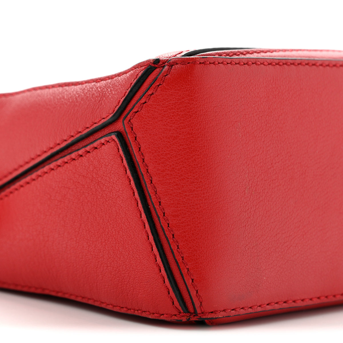 Calfskin Mini Puzzle Bag Pomodoro