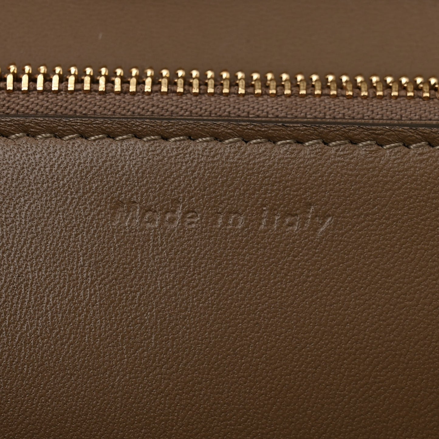 Liege Calfskin Medium Classic Box Flap Bag Taupe