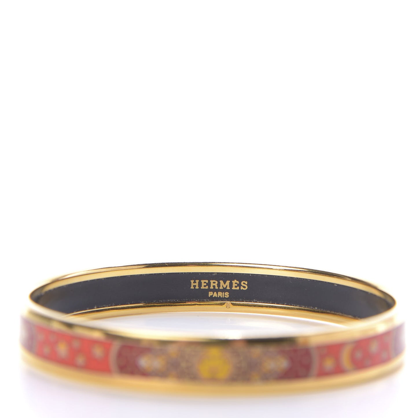 Enamel Printed Narrow Sun Moon Stars Bracelet 62