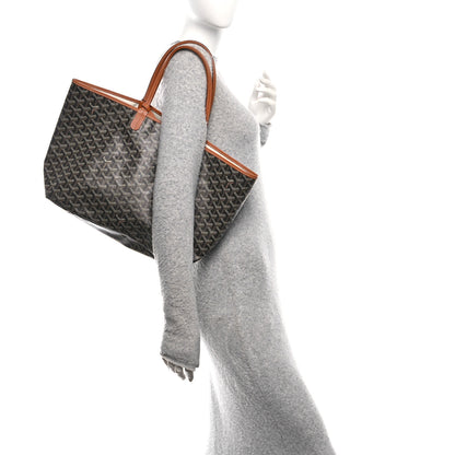 Goyard Goyardine Saint Louis PM  Black Gold 3 of 13