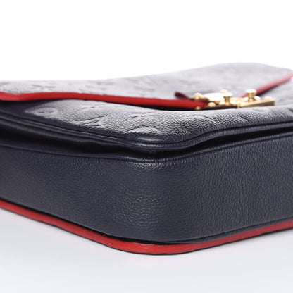 Louis Vuitton Empreinte Pochette Metis Marine Rouge 8 of 9