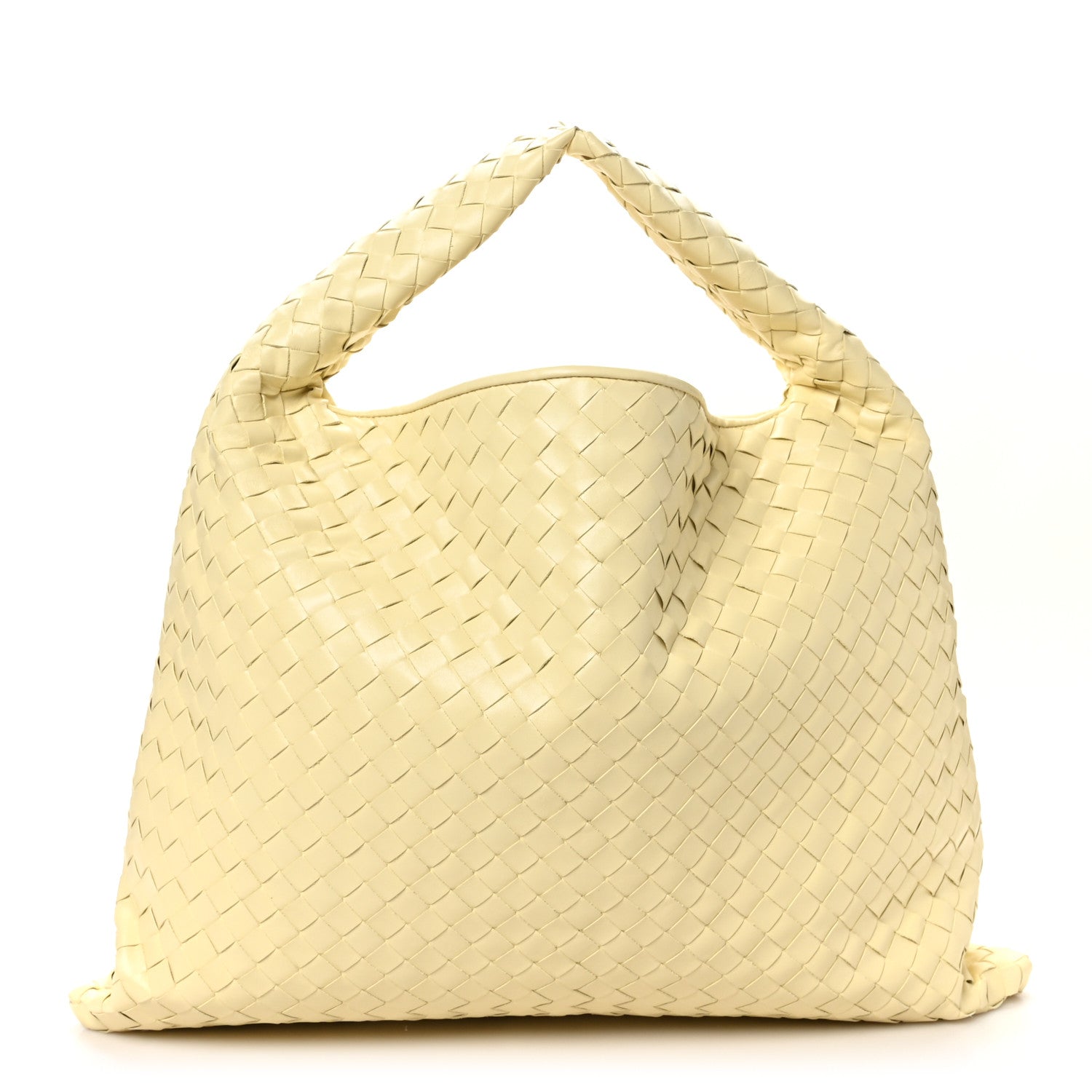 Bottega Veneta Calfskin Intrecciato Large Hop Camomile 1 of 9