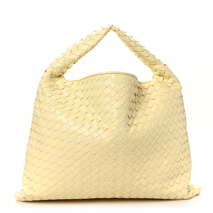 Bottega Veneta Calfskin Intrecciato Large Hop Camomile 1 of 9