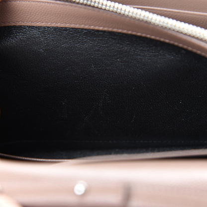 Saint Laurent Grain De Poudre Matelasse Chevron Monogram Chain Wallet Fard 9 of 16