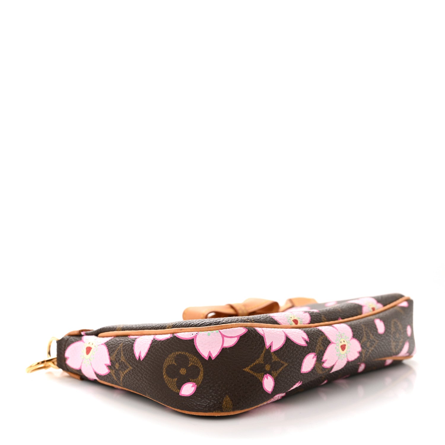 Louis Vuitton Monogram Cherry Blossom Pochette Accessories Brown 4 of 9