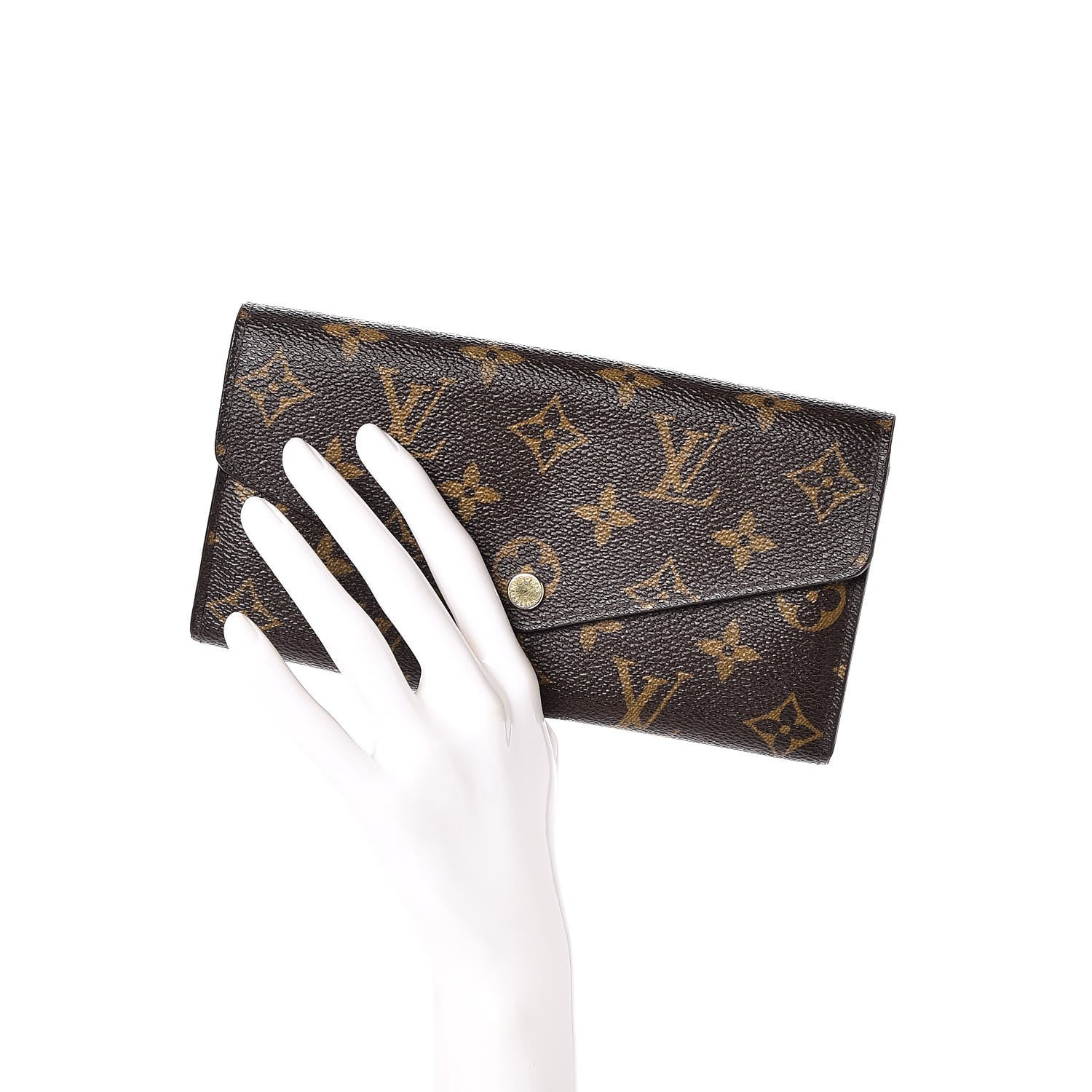 Louis Vuitton Monogram Sarah Wallet NM 2 of 6