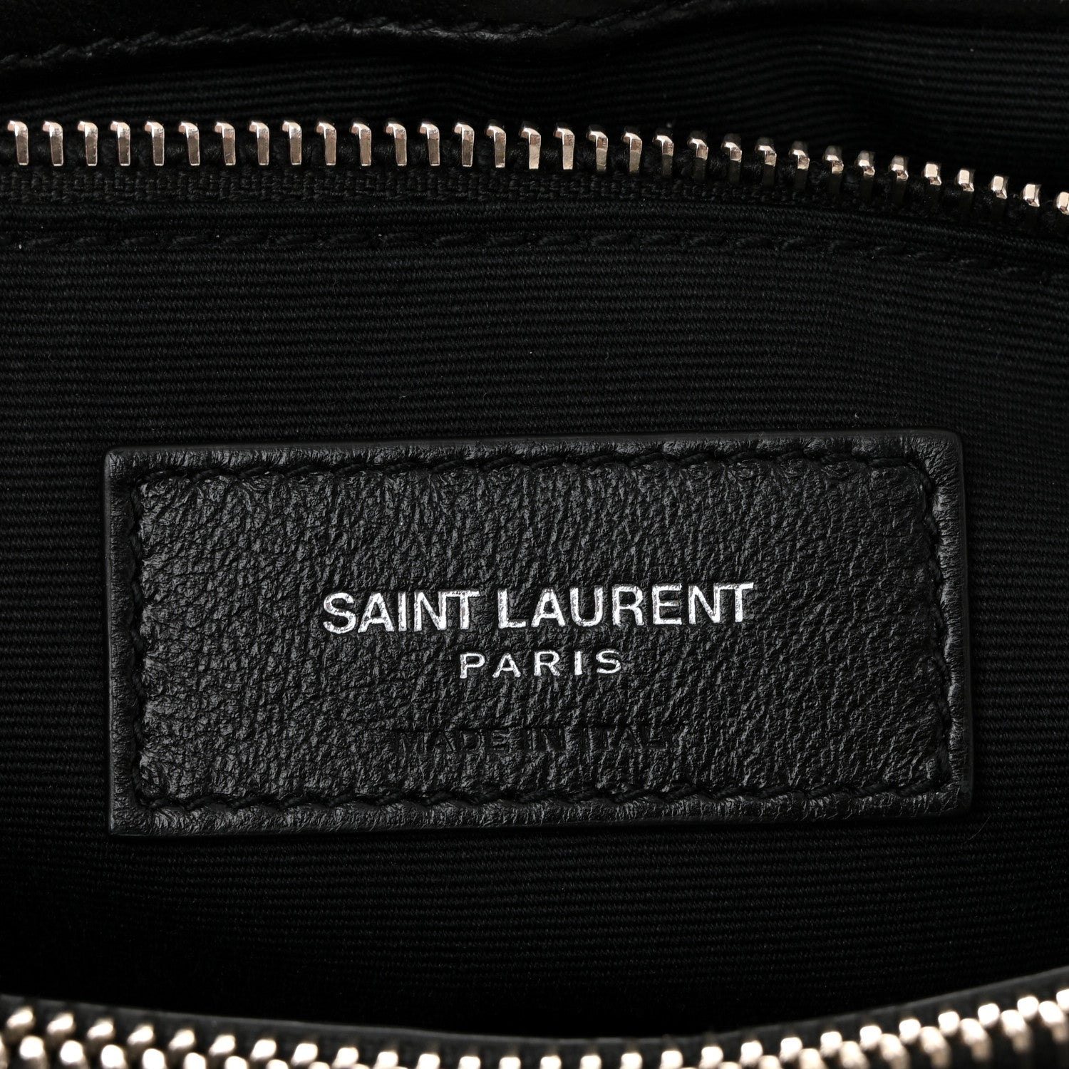 Saint Laurent Calfskin Y Quilted Monogram Large Loulou Chain Satchel Black 6 of 10