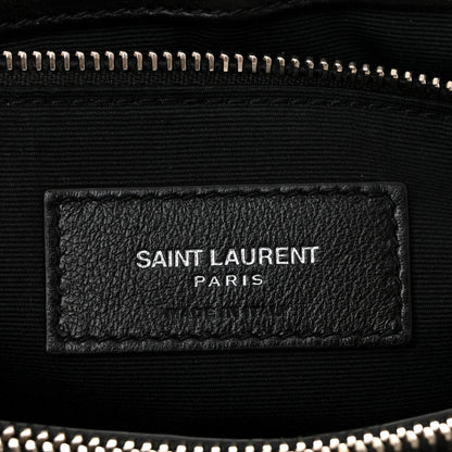 Saint Laurent Calfskin Y Quilted Monogram Large Loulou Chain Satchel Black 6 of 10