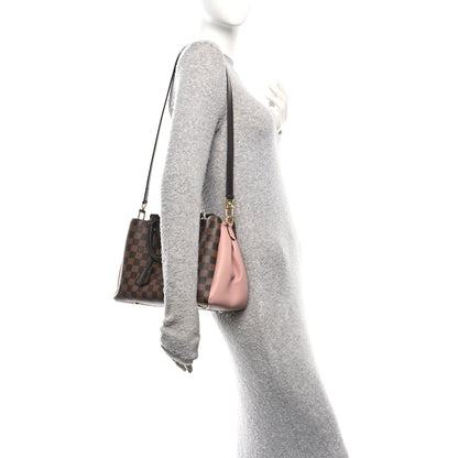 Louis Vuitton Damier Ebene Cuir Taurillon Brittany Magnolia 2 of 10