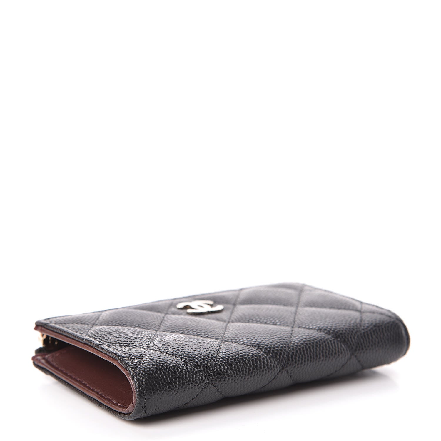 Chanel Caviar Quilted Key Holder Case Black 4 of 8