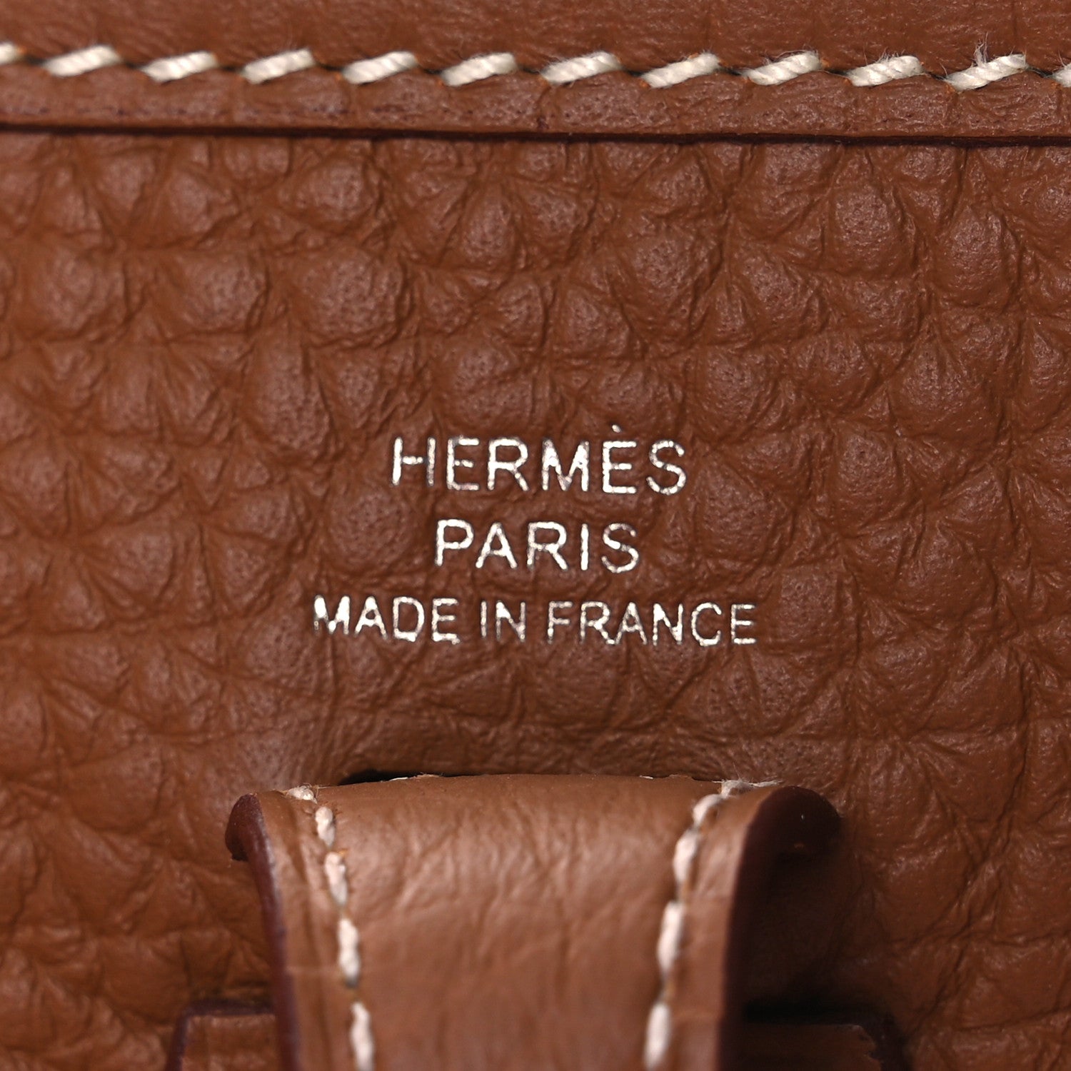 Hermes Taurillon Clemence Evelyne TPM Gold 6 of 12