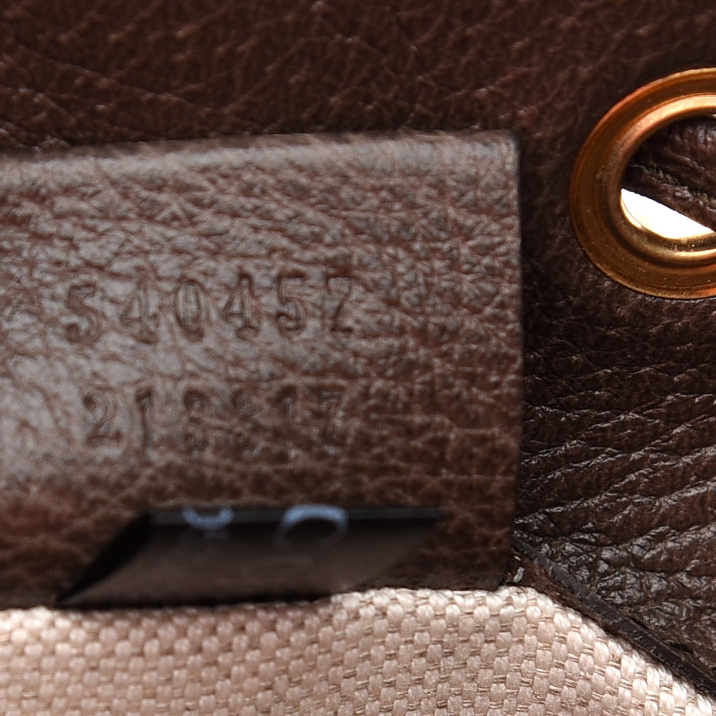 GG Supreme Monogram Web Ophidia Bucket Bag Brown