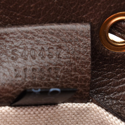 Gucci GG Supreme Monogram Web Ophidia Bucket Bag Brown 7 of 9