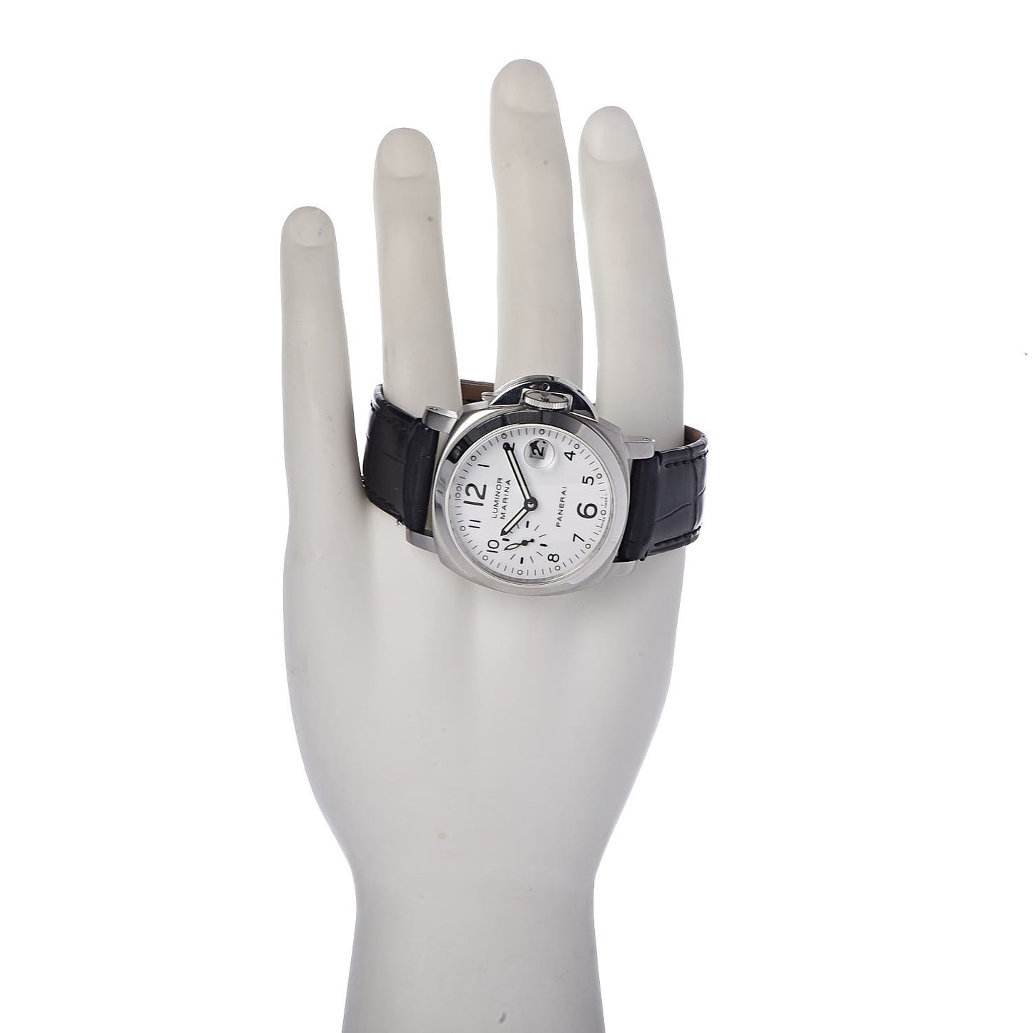 Stainless Steel Alligator 40mm Luminor Marina Automatic Watch PAM00049