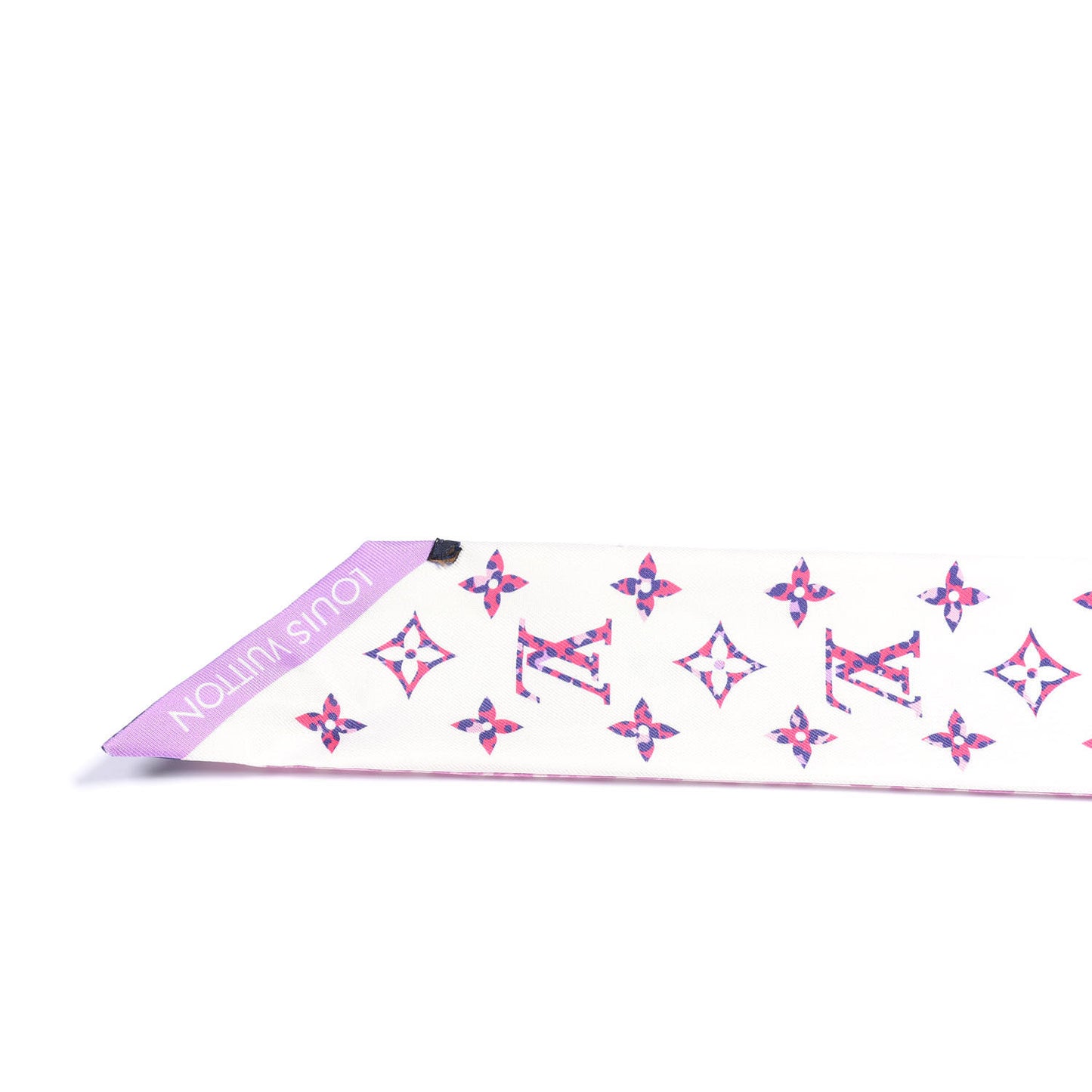 Silk Monogram Bestiary BB Bandeau Rose