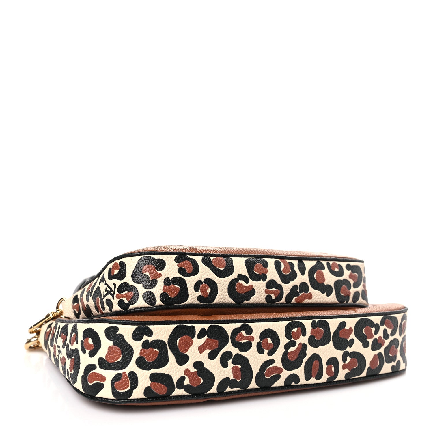 Louis Vuitton Empreinte Monogram Giant Wild At Heart Multi Pochette Accessories Caramel 4 of 10