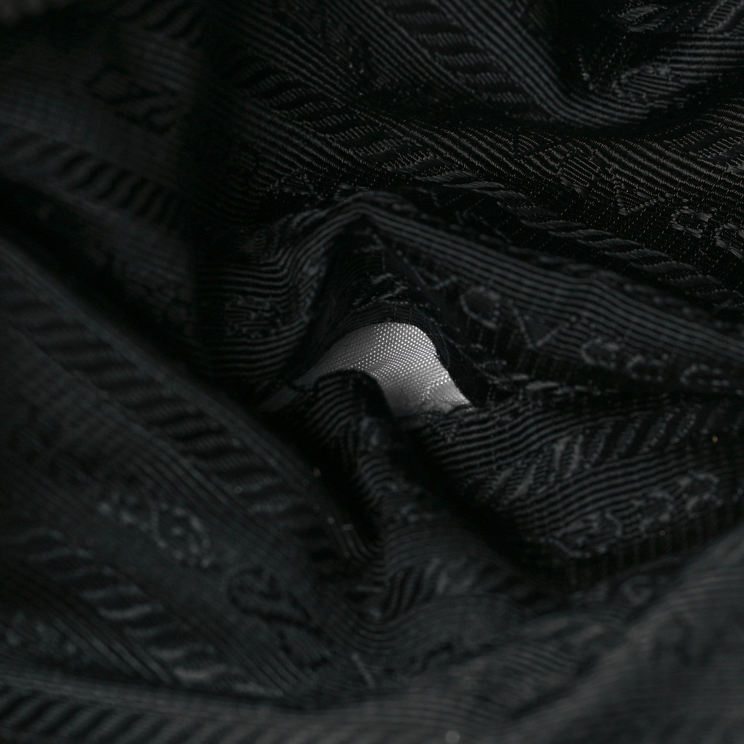 Prada Tessuto Nylon Saffiano Re-Edition 2006 Shoulder Bag Black 8 of 8