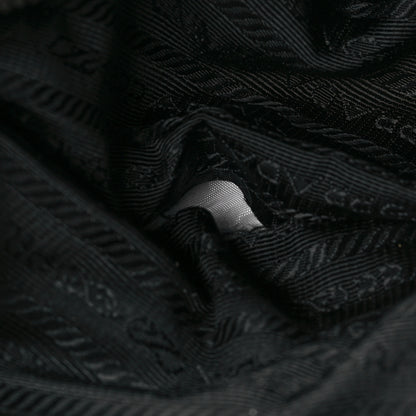 Prada Tessuto Nylon Saffiano Re-Edition 2006 Shoulder Bag Black 8 of 8