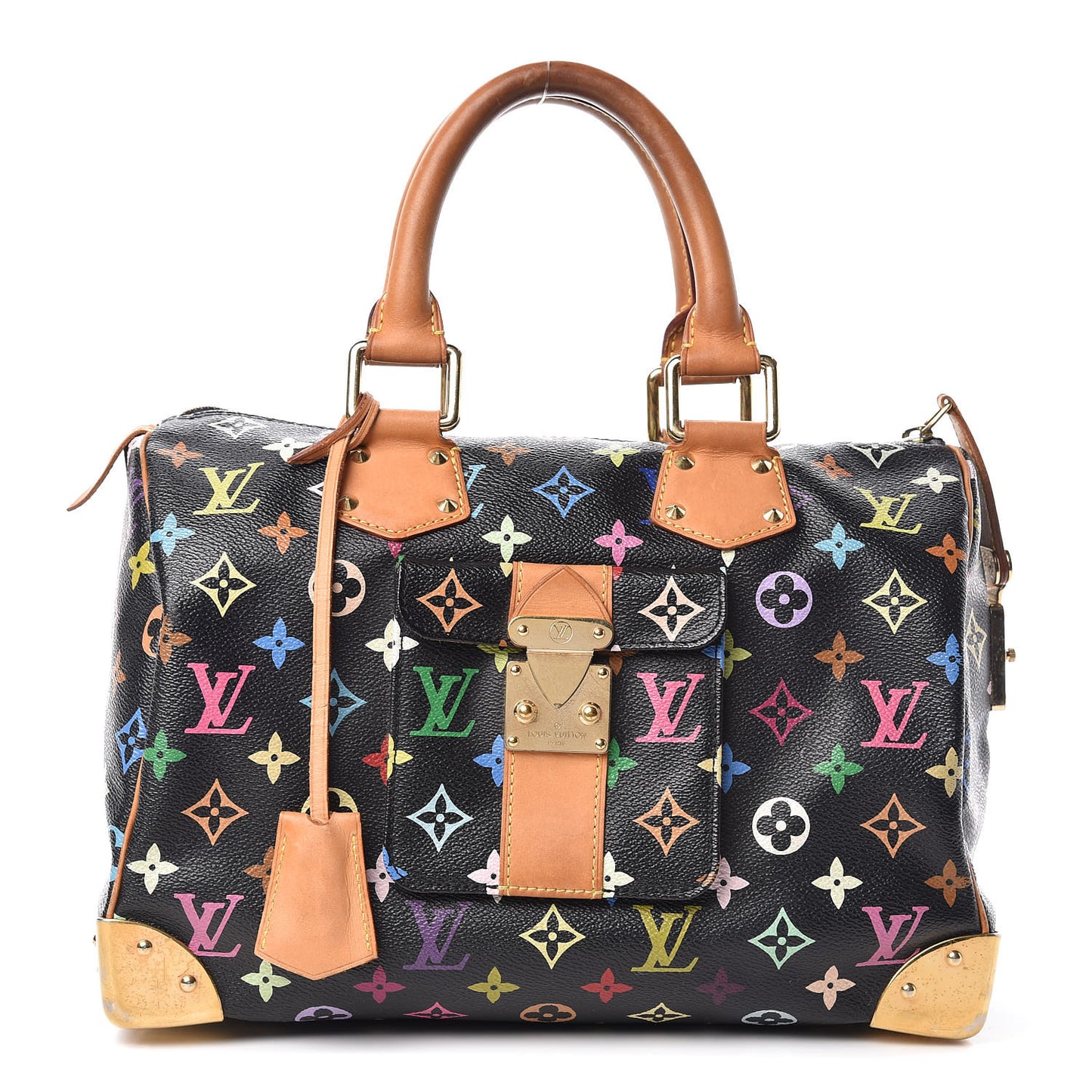 Monogram Multicolor Speedy 30 Black
