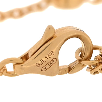 Cartier 18K Yellow Gold Diamond SM D'Amour Bracelet 4 of 5