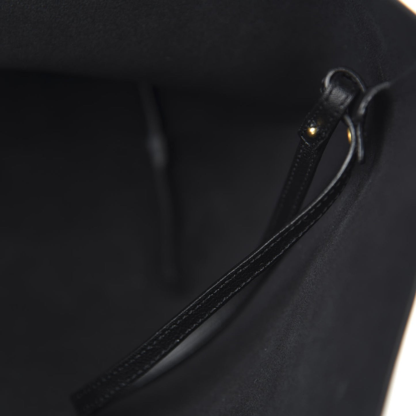 Calfskin Large Shopping Tote Black