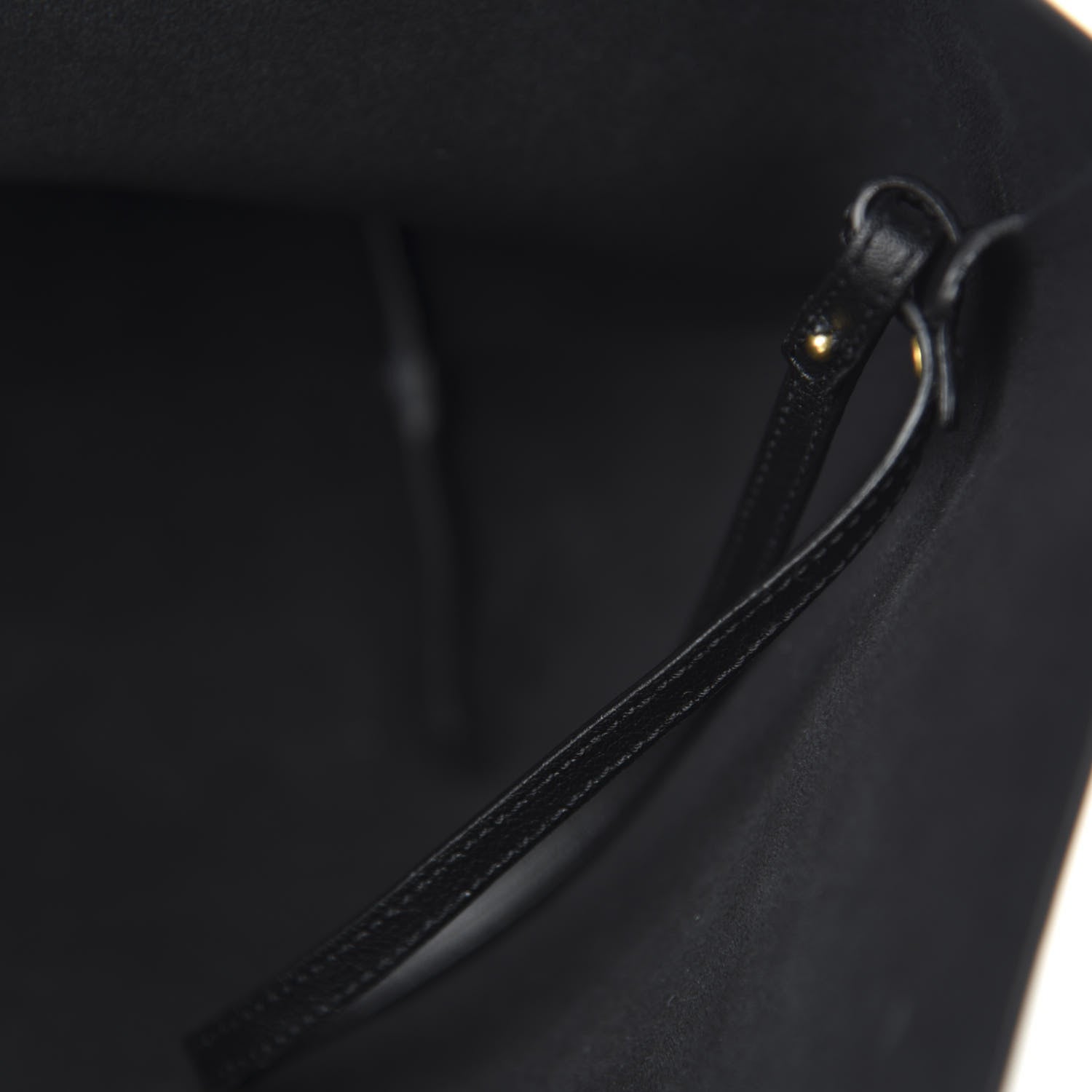 Saint Laurent Calfskin Large Shopping Tote Black 8 of 11