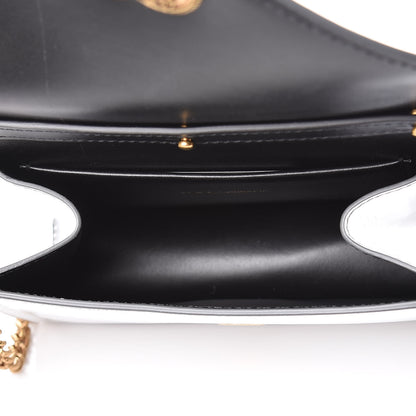 Dolce & Gabbana Smooth Calfskin Devotion Envelope Top Handle Bag Silver 8 of 13