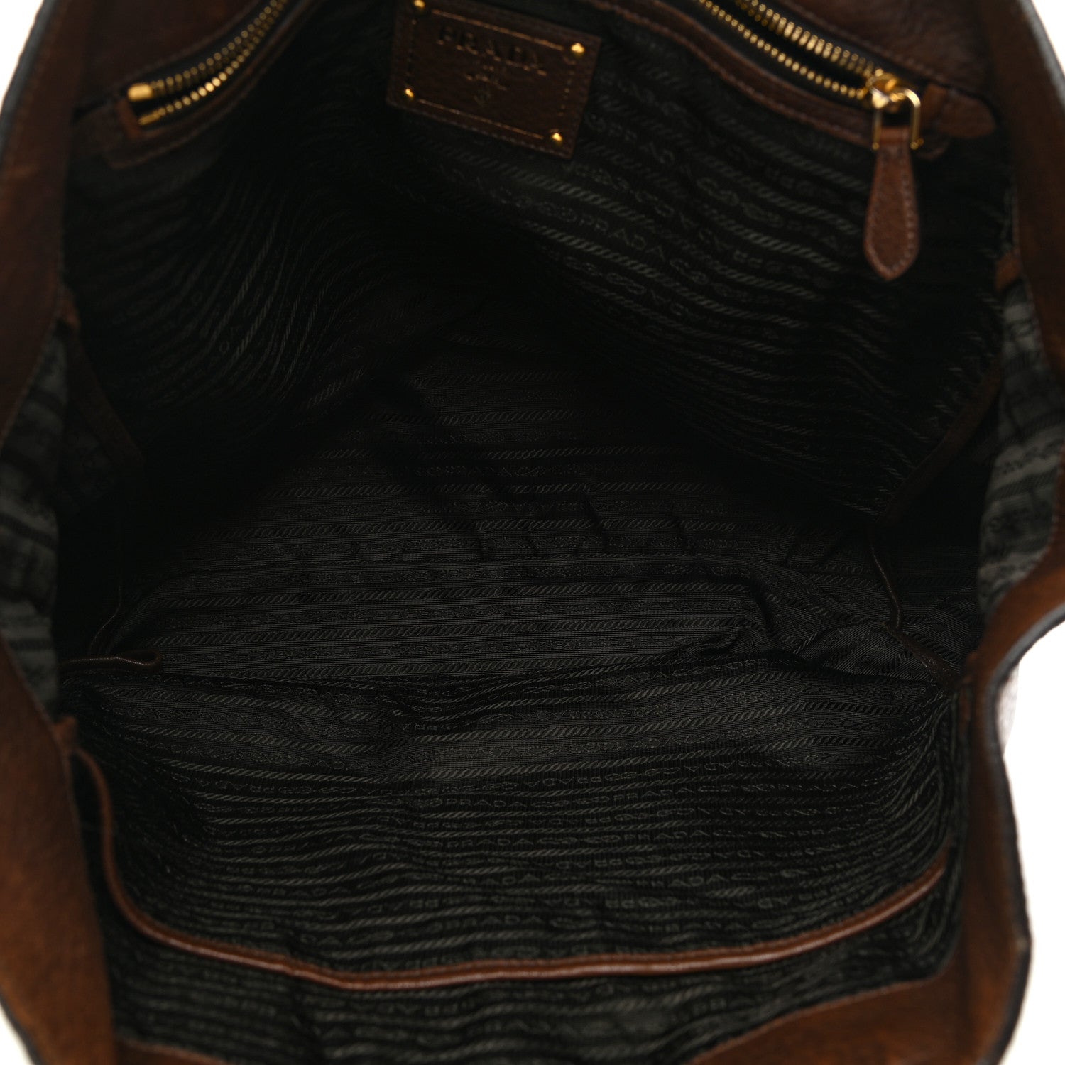 Prada Deerskin Tote Bruciato 5 of 21