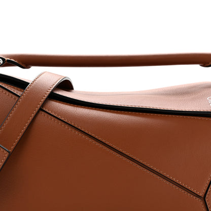 Loewe Calfskin Small Puzzle Bag Tan 8 of 11