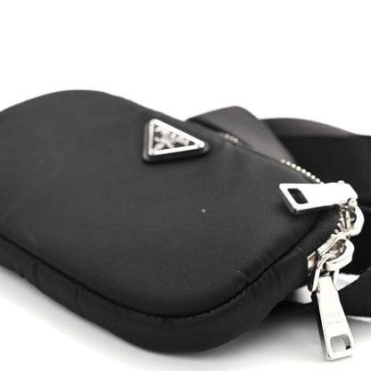 Prada Nylon Saffiano Belt Bag Black 10 of 10