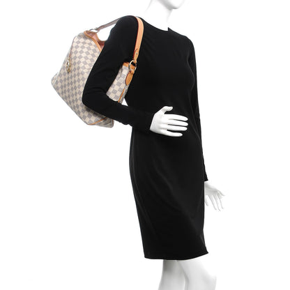 Louis Vuitton Damier Azur Delightful PM Rose Ballerine 2 of 7