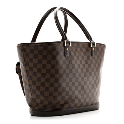 Louis Vuitton Damier Ebene Manosque GM 4 of 10