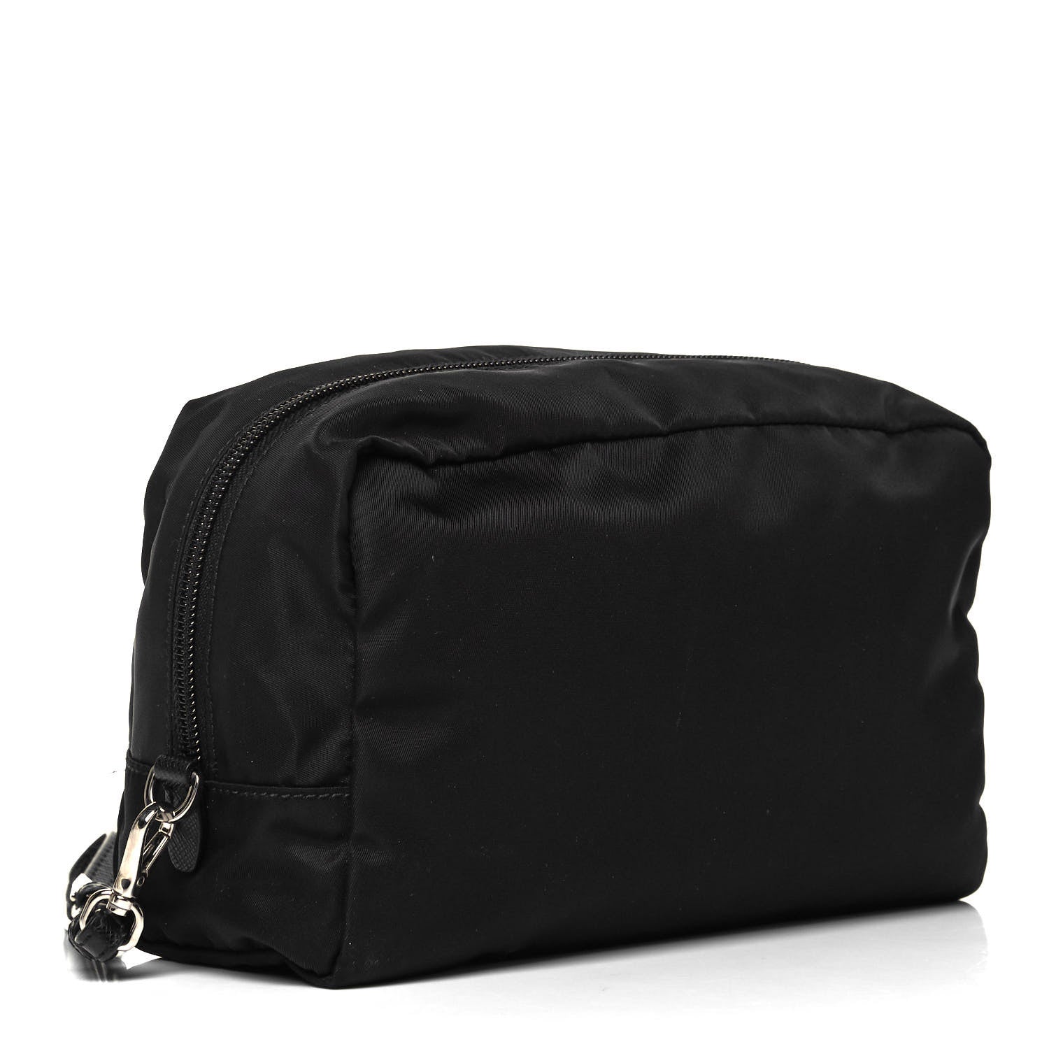 Prada Tessuto Nylon Clutch Wristlet Black 3 of 9