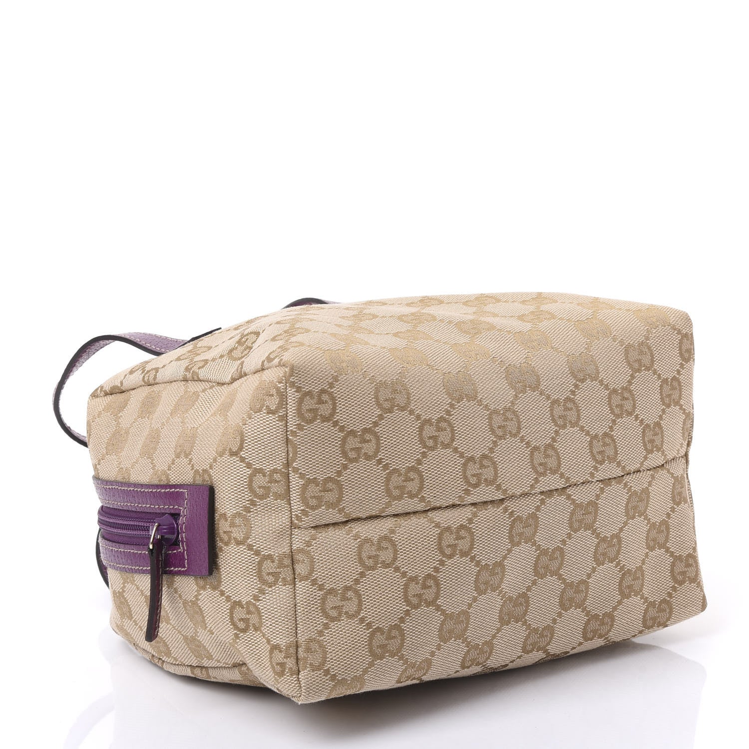 Gucci Monogram Large Balthus Cosmetic Pouch Purple 3 of 9