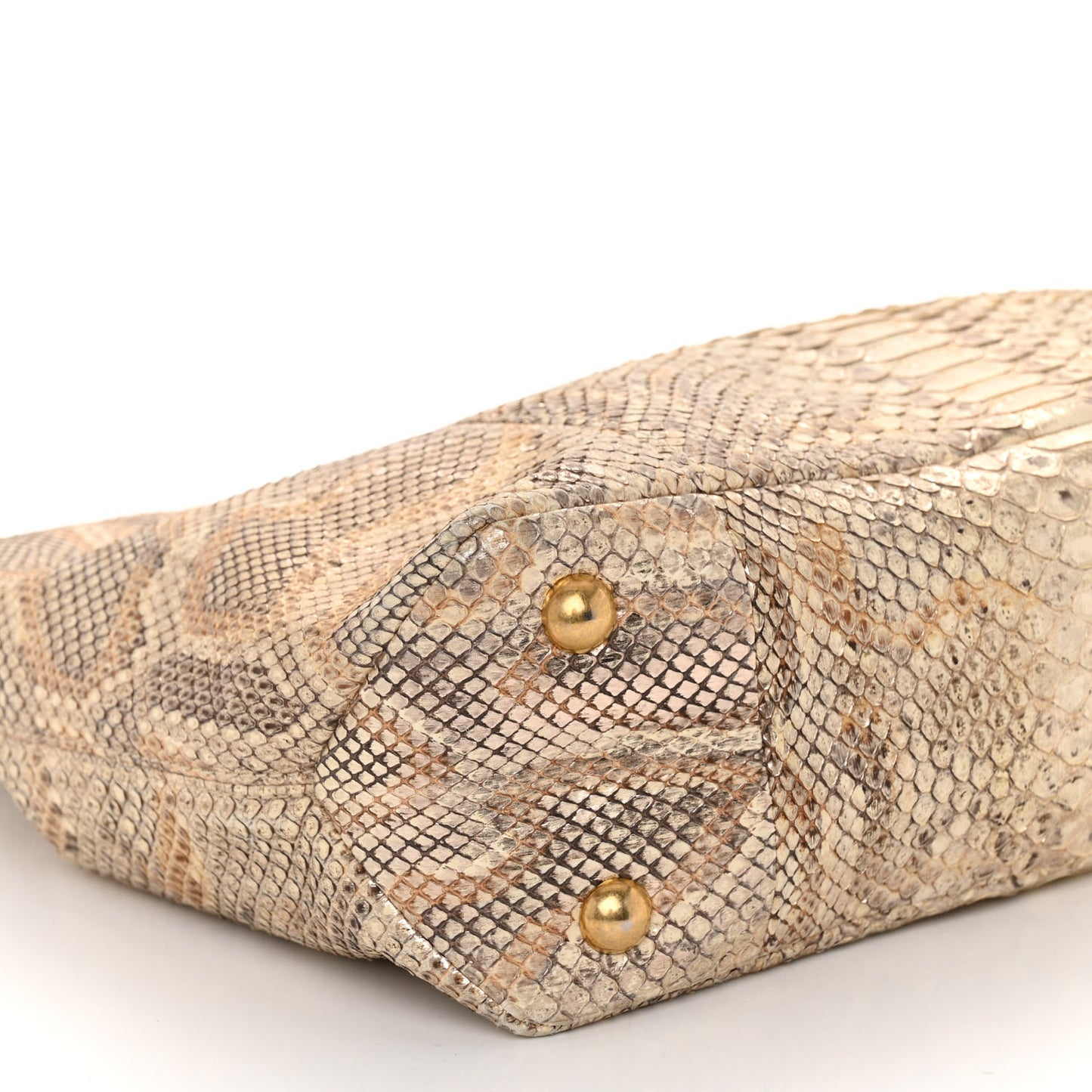 Snakeskin CC Hobo Beige