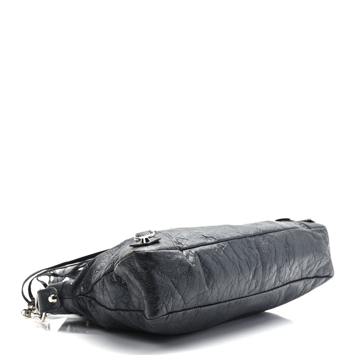 Agneau Classic Silver Hardware First Gris Fossile