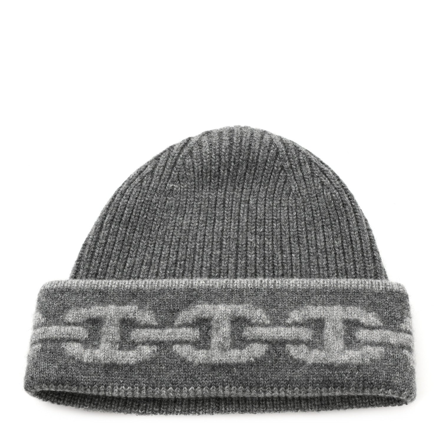 Hermes Cashmere Knit Heaven Beanie S Charbon Flanelle 1 of 5