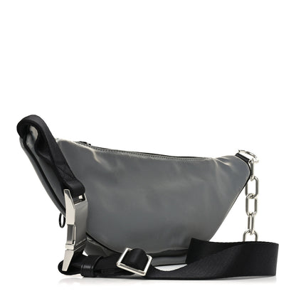Alexander Wang Nylon Logo Printed Attica Belt Bag Reflective Silver 2 of 8