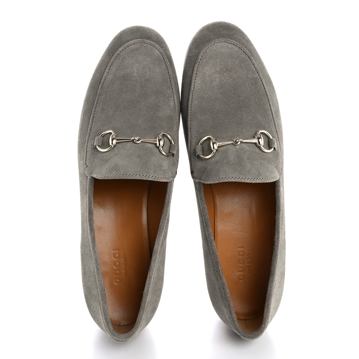 Suede Horsebit Womens Jordaan Loafers 38.5 New Fango