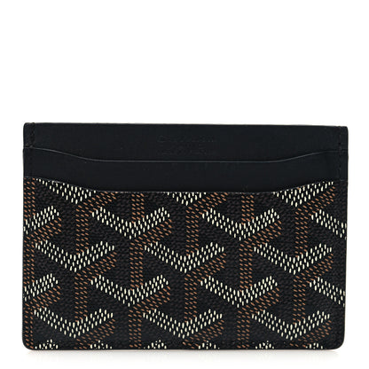 Goyard Goyardine Saint Sulpice Card Holder Black 1 of 7
