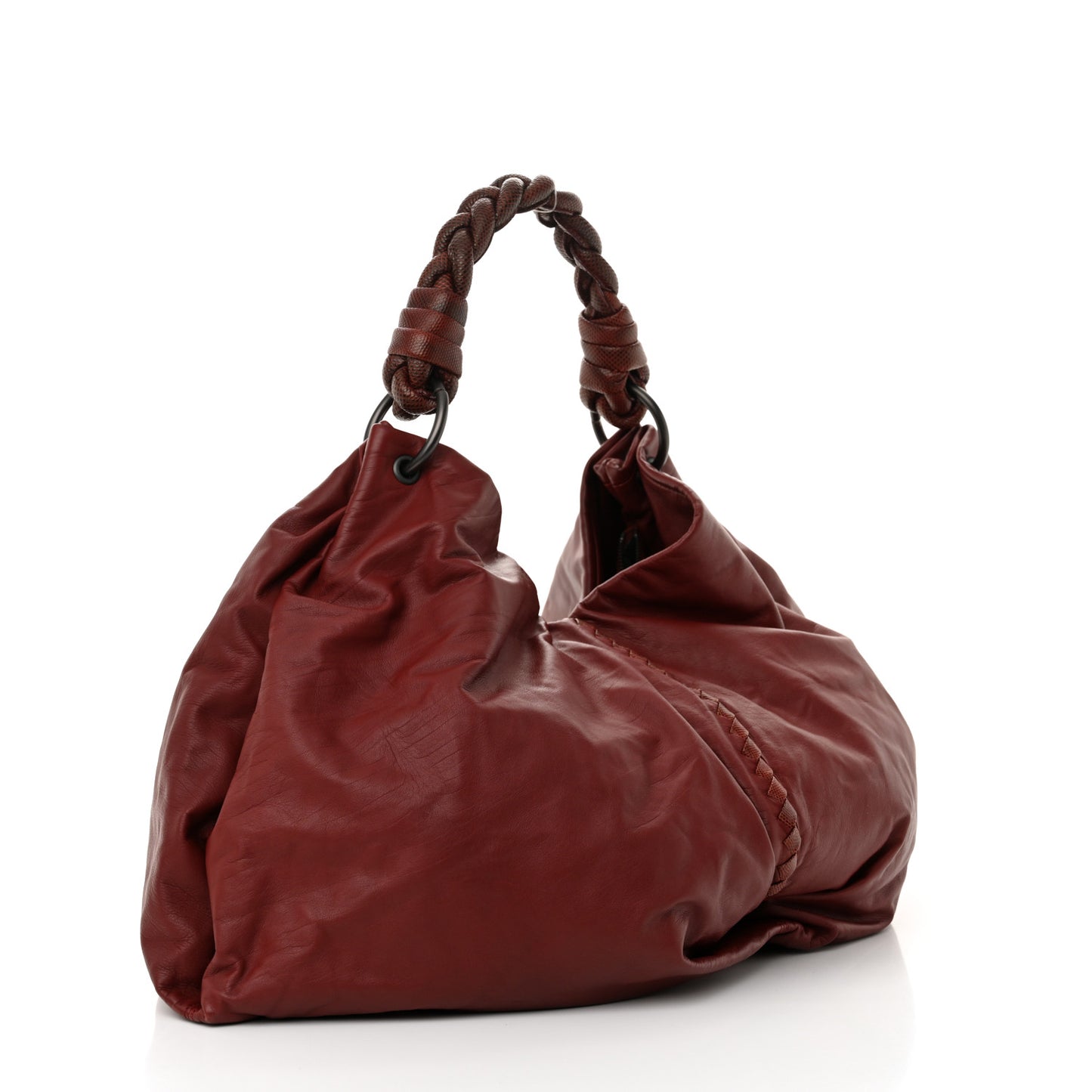 Nappa Intrecciato Snakeskin Aquilone Fortune Cookie Hobo