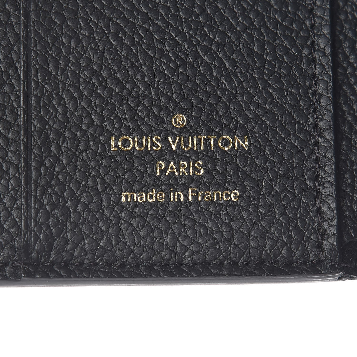 Louis Vuitton Empreinte Zoe Wallet Black 6 of 8