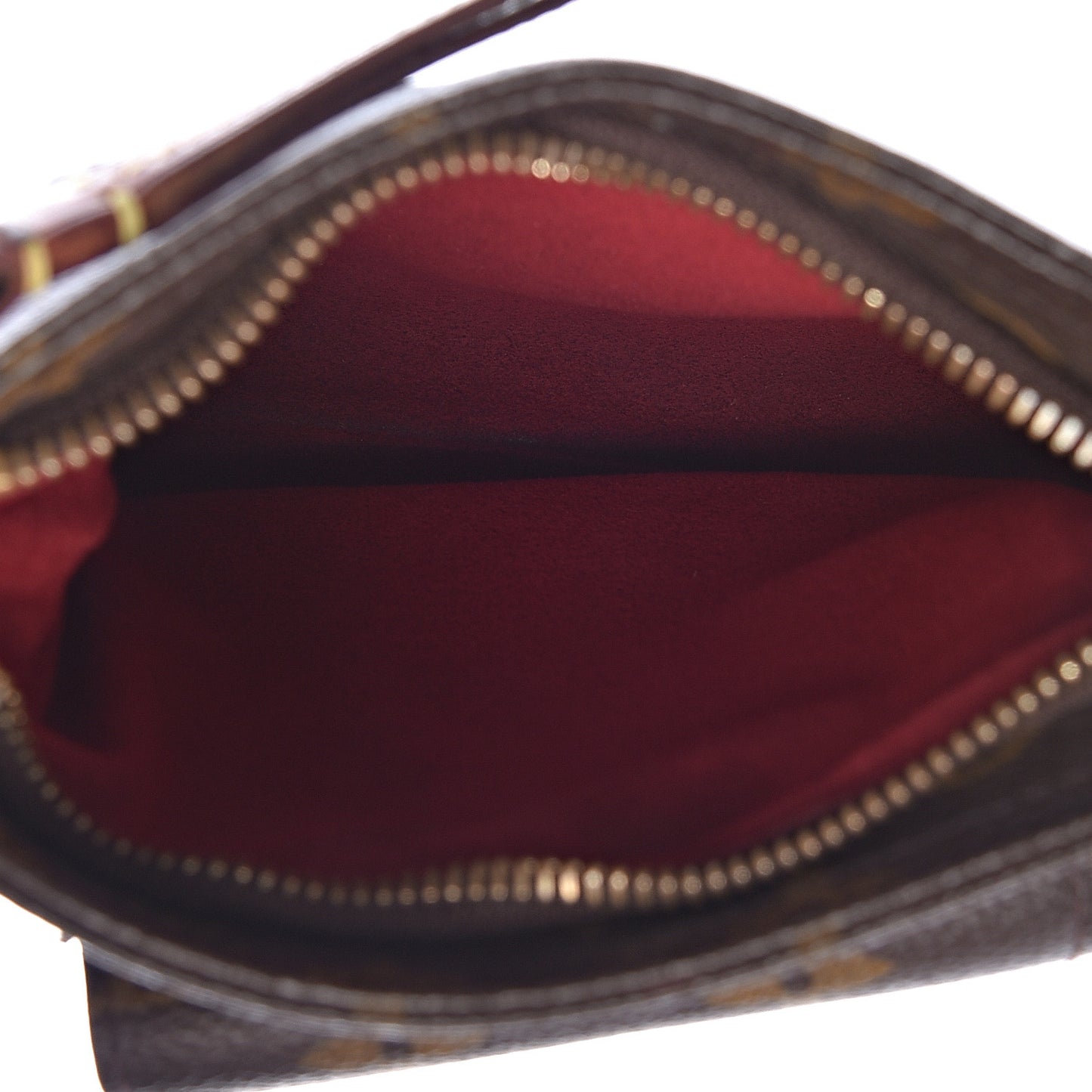 Monogram Partition Wristlet
