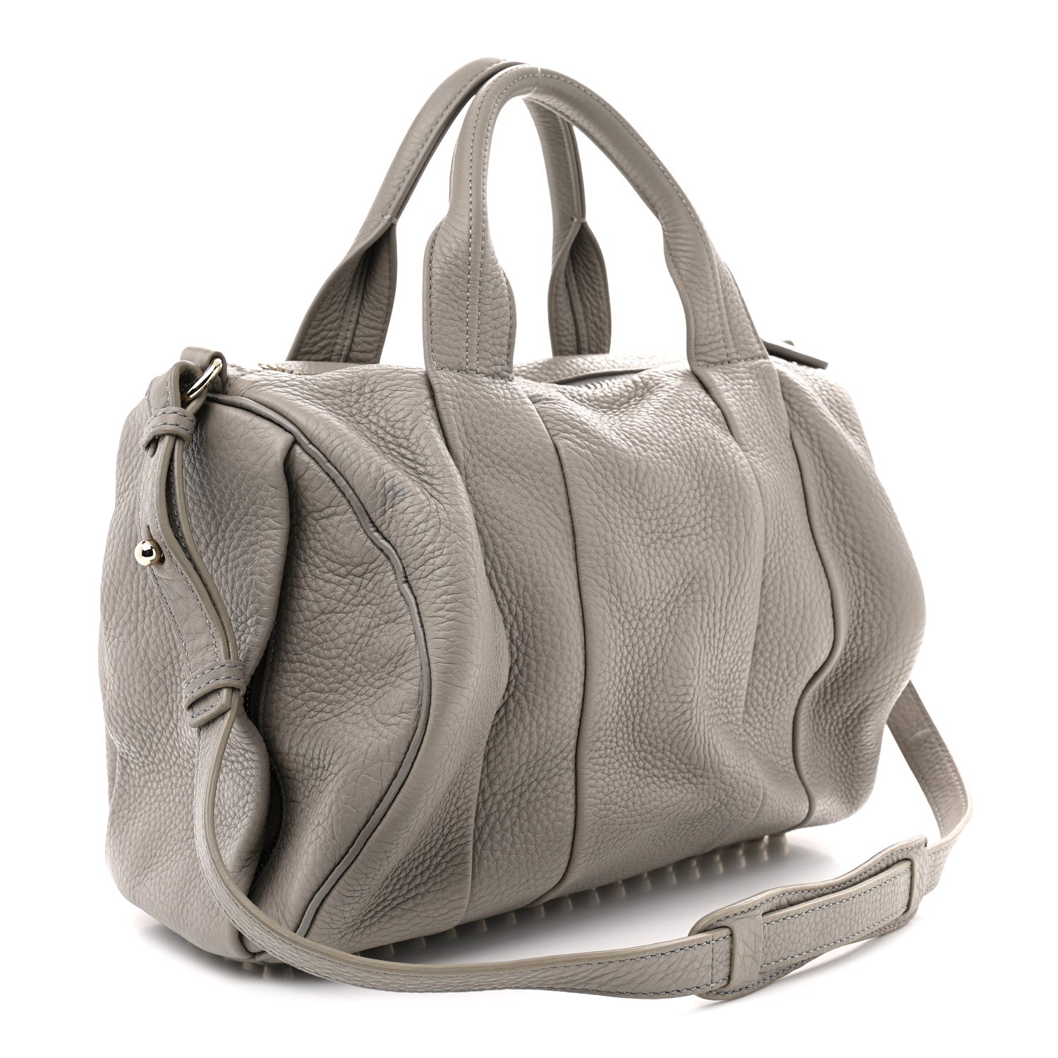 Alexander Wang Pebbled Lambskin Rocco Oyster Gold Hardware 1886265