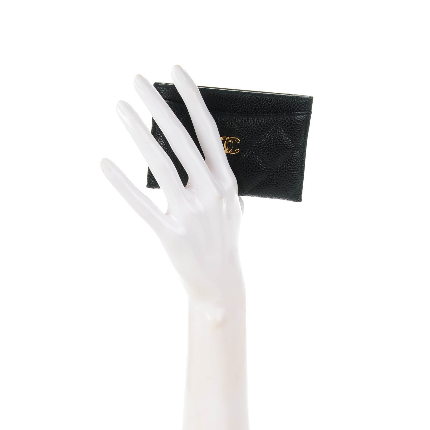 Chanel Caviar Quilted Card Holder Black 2 of 8