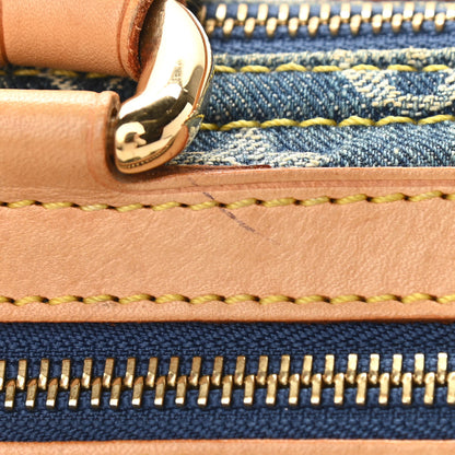Louis Vuitton Monogram Denim Neo Speedy Blue 10 of 11