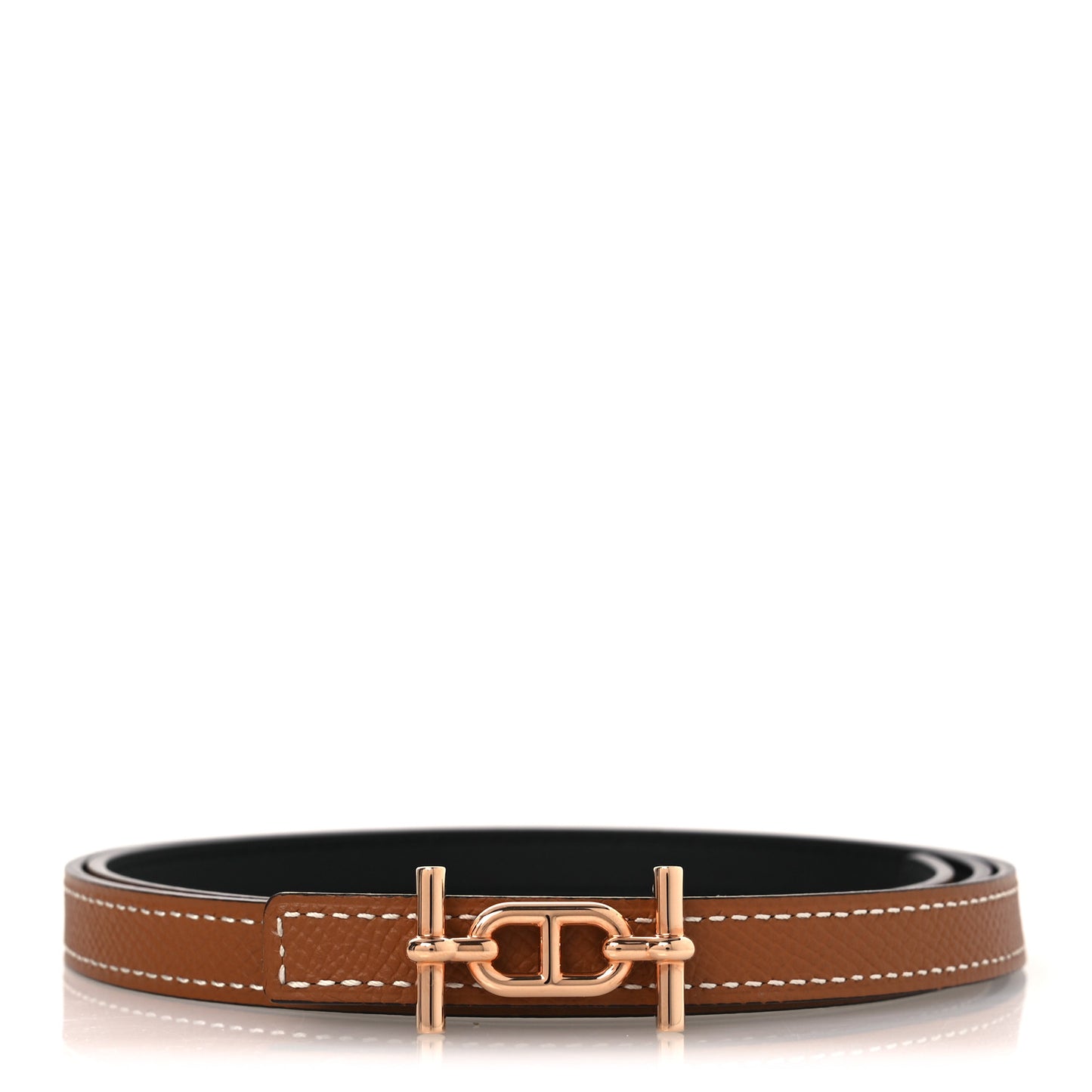 Swift Epsom 13mm Ancre Belt 85 34 Black Gold